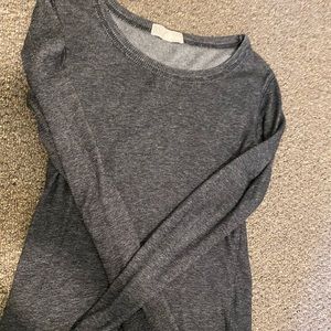 Gray forever21 long sleeve